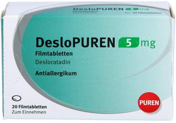 Deslopuren 5 mg Filmtabletten 20 Stück