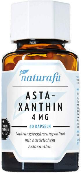 Naturafit Astaxanthin 4 mg 60 Kapseln