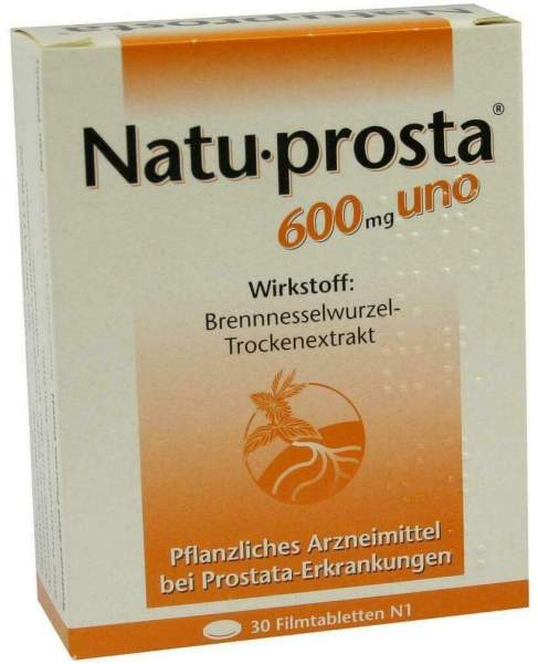 Natuprosta 600 mg Uno 30 Filmtabletten