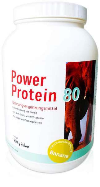Power Protein 80 Banane Pulver