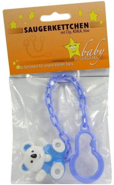 Saugerkette Clip Koala Blau
