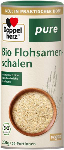 Doppelherz Pure Bio Flohsamenschalen Pulver 200 G