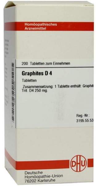 Graphites D4 Tabletten 200 Tabletten