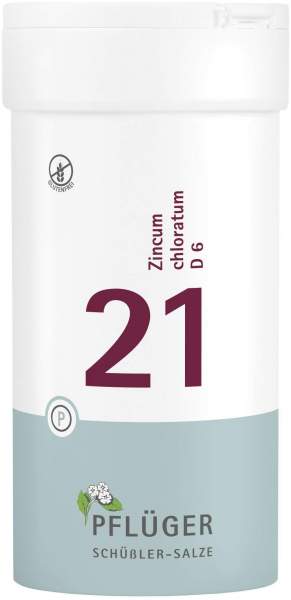 Biochemie Pflüger 21 Zincum chloratum D6 400 Tabletten