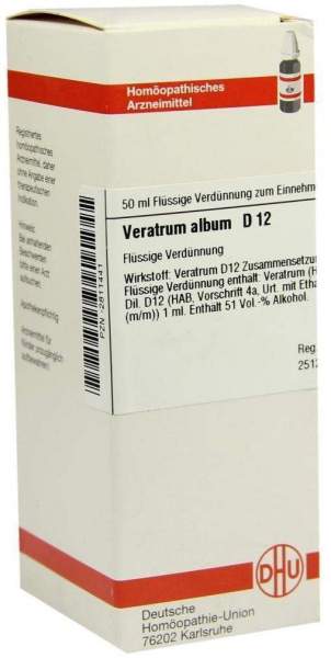 Veratrum Album D12 Dilution 50 ml Dilution