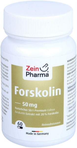 Forskolin Kapseln 50 mg 60 Stück