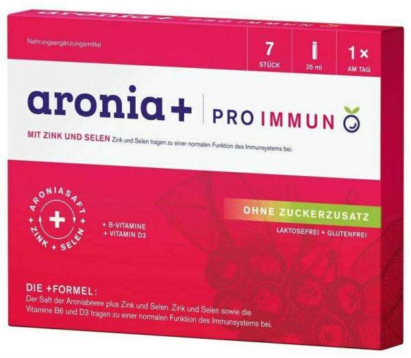 Aronia+ Pro Immun 7 x 25 ml Trinkampullen