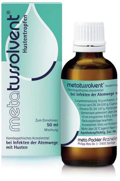 Metatussolvent Hustentropfen 50 ml