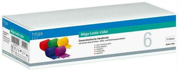 Höga Lastic Color Binde 6 cm X 5 M 10 Binden