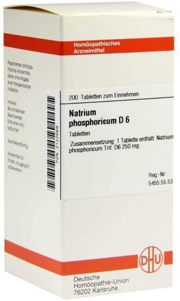 Natrium Phosphoricum D6 200 Tabletten