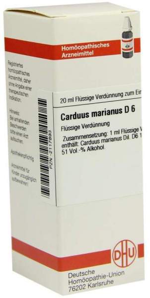 DHU Carduus marianus D6 Dilution