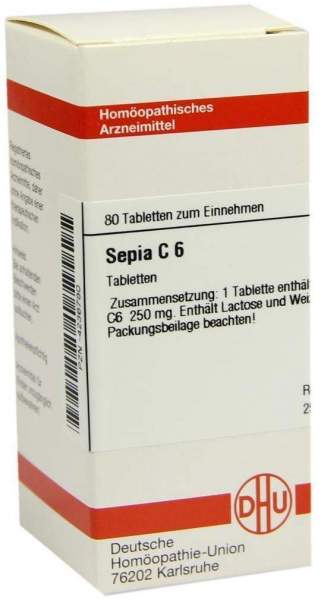 Sepia C 6 Tabletten