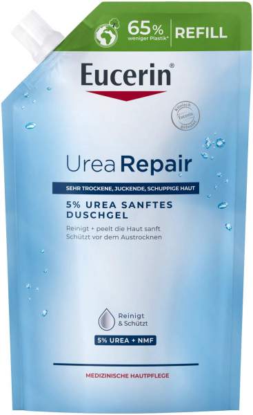 Eucerin UreaRepair 5% Urea Sanftes Duschgel Refil 400 ml