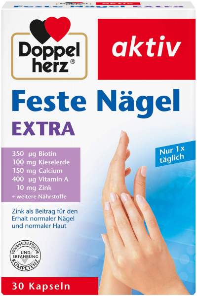 Doppelherz Aktiv Feste Nägel Extra Kapseln 30 Kapseln