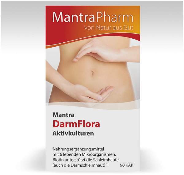 Mantra Darmflora Aktivkulturen 90 Kapseln
