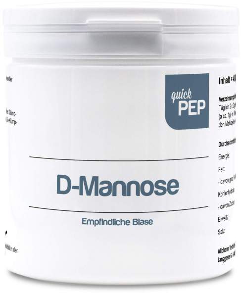 Quickpep D-Mannose Plulver 400 G