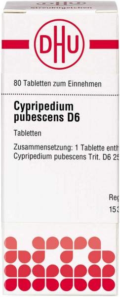 Dhu Cypripedeum Pubescens D6 80 Tabletten