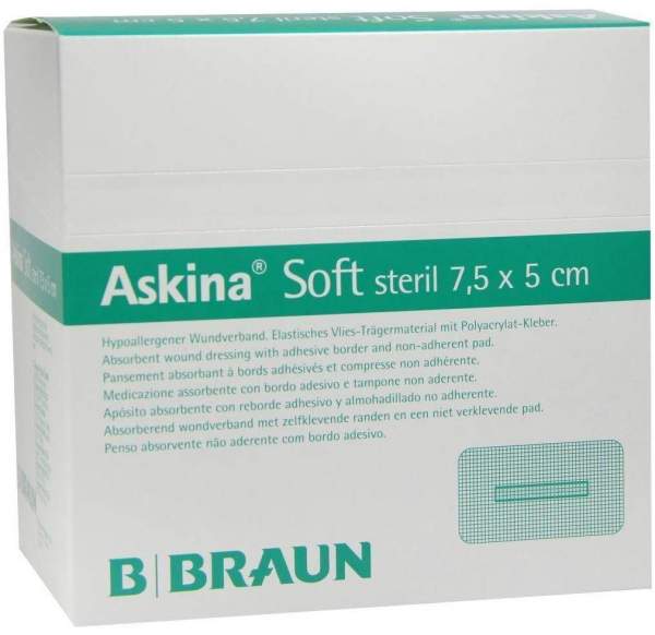 Askina Soft Wundverband 5x7,5cm Steril