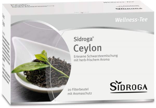 Sidroga Wellness Ceylon Tee 20 Filterbeutel