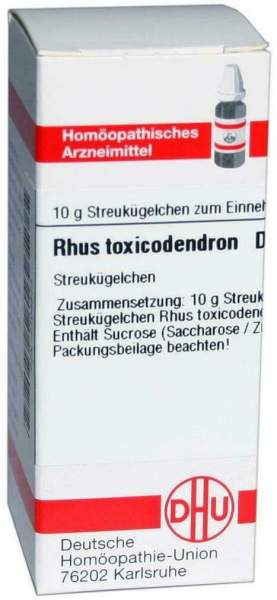 DHU Rhus toxicodendron D30 10 g Globuli