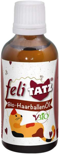 Felitatz Bio-Haarballenöl Futtermittel Für Katzen 50ml