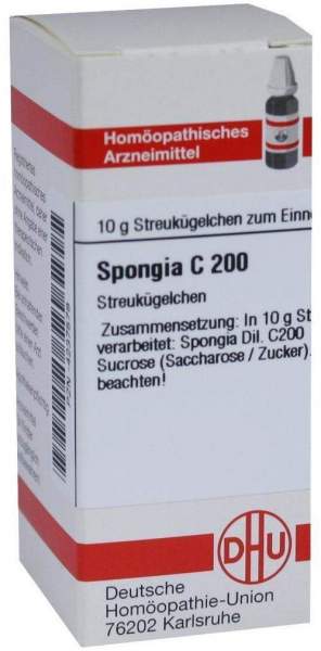 Spongia C200 10 G Globuli