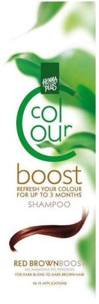Hennaplus Colour Shampoo Boost Red Brown