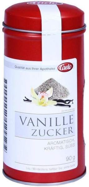 Vanillezucker Caelo Hv Packung Blechdose 90 G