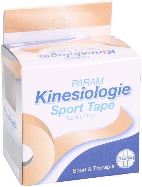Kinesiologie Sport Tape 5 cm X 5 M Beige 1 Stück