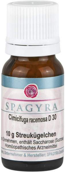Cimicifuga Racemosa D 30 Globuli 10 G