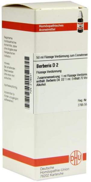 Dhu Berberis D2 Dilution