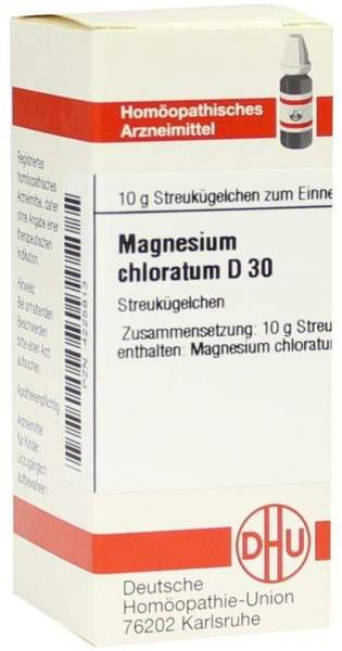 Magnesium Chloratum D 30 Globuli