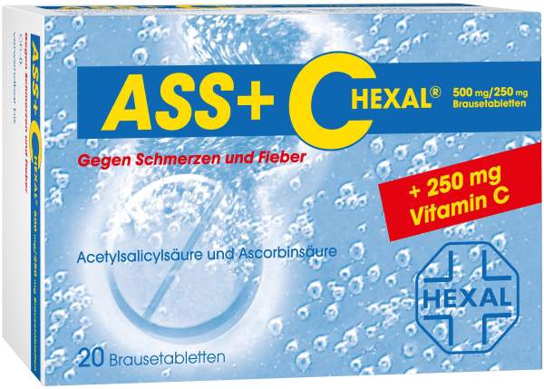 ASS + C Hexal 20 Brausetabletten
