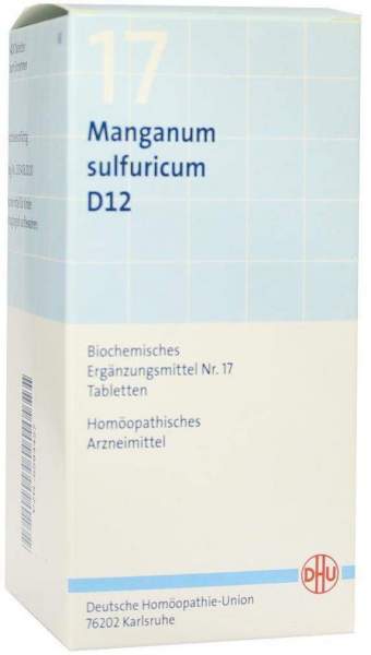 Biochemie Dhu 17 Manganum Sulfuricum D12 420 Tabletten