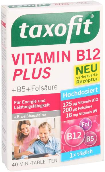 Taxofit Vitamin B12 Plus 40 Tabletten