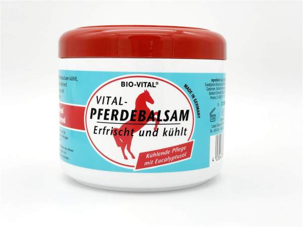 Vital Pferdebalsam Erfrischt+kühlt Bio-Vital