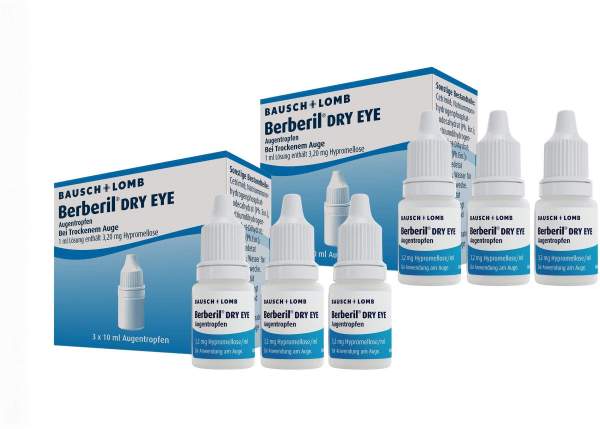 Berberil Dry Eye 6 x 10 ml Augentropfen