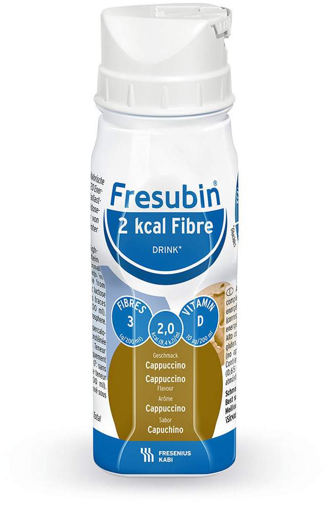 Fresubin 2 Kcal Fibre Drink Cappuccino 4 X 200 ml kaufen | Volksversand  Versandapotheke