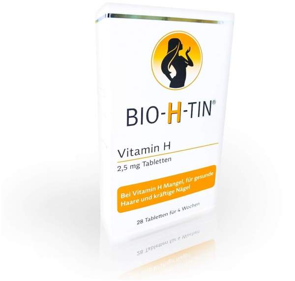 Bio-H-Tin Vitamin H 2,5 mg Für 4 Wochen 28 Tabletten