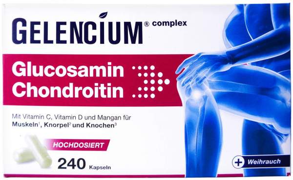 Gelencium Glucosamin Chondroitin Hochdosiert Vitamin C 240 Kapseln