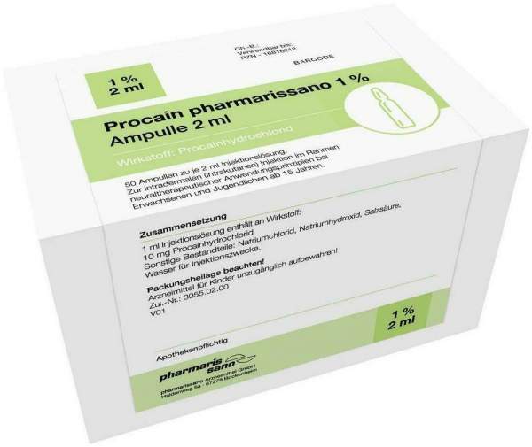 Procain Pharmarissano 1% Inj.-Lsg.Ampullen 2 ml