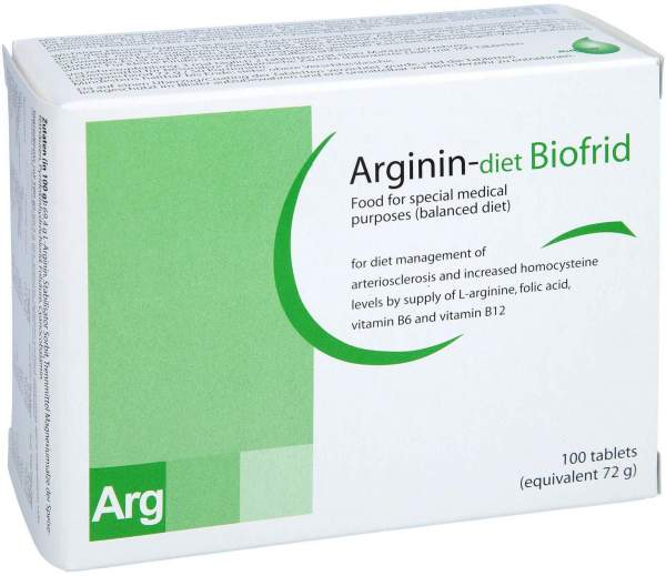 Arginin-Diet Biofrid Tabletten