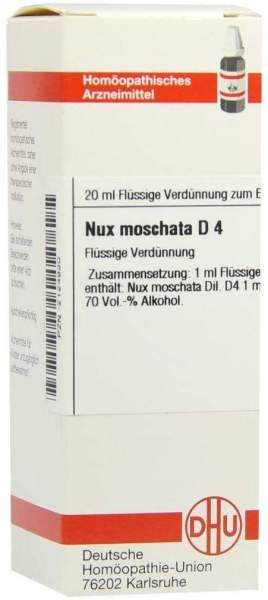 Nux Moschata D 4 Dilution