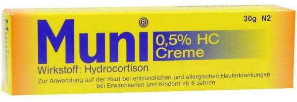 Muni 0,5 % Hc 30 G Creme