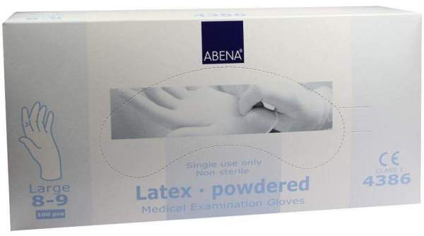 Handschuhe Latex Large 4386