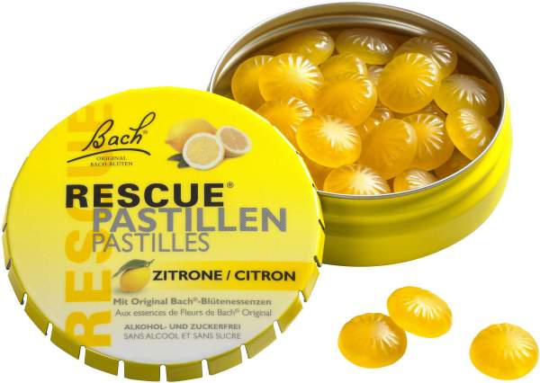 Bach Original Rescue Pastillen Zitrone 50 g