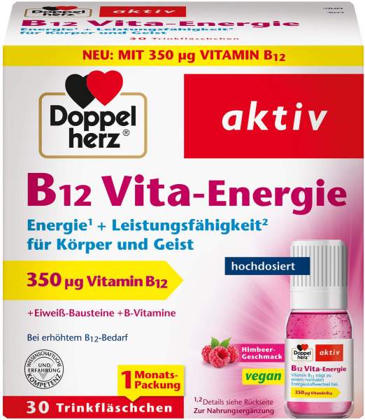 Doppelherz B12 Vita-Energie 30 Trinkampullen