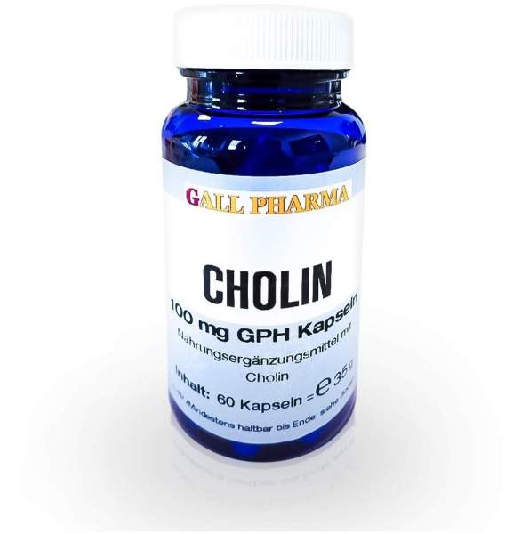 Cholin 100 mg Gph 60 Kapseln