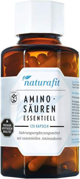 Naturafit Aminosäuren Essentiell Kapseln 120 Stk