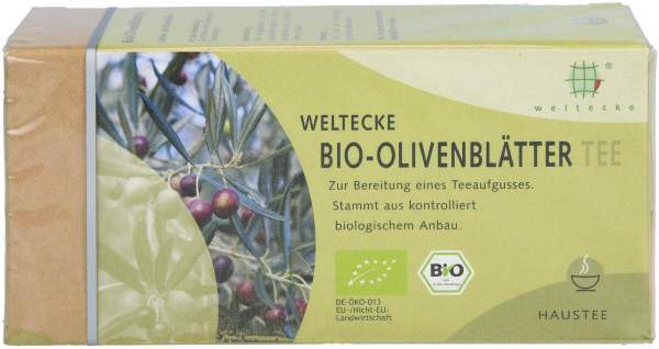 Olivenblätter Tee Bio Filterbeutel 25 Stück